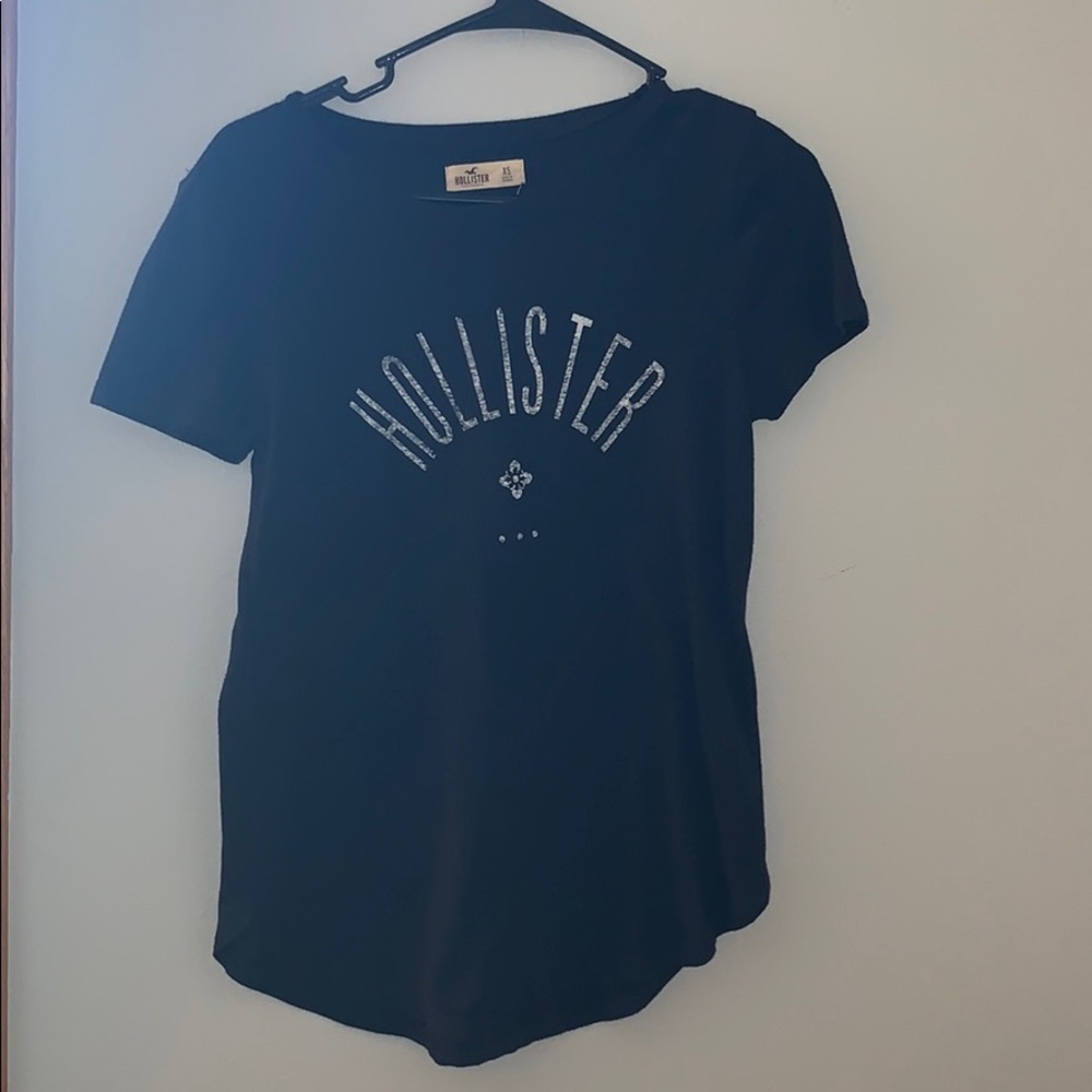 Perfect Condition Hollister Navy T-Shirt!